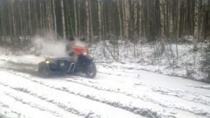 Урал 2WD с приводом Днепр 16