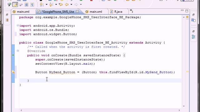 Android 2.x SDK --- Button --- onClick Event Handler смотреть онлайн