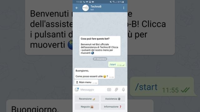COME SI UTILIZZA IL BOT TELEGRAM DI TECHNOB смотреть онлайн