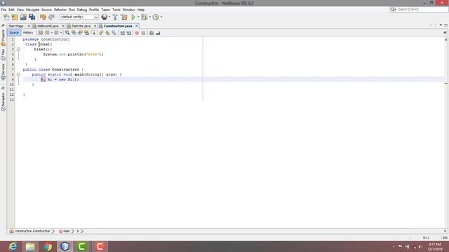 How to create Constructor project in java.. смотреть онлайн