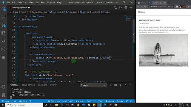 Ionic 5 Tutorial #18 - Ionic UI Component - Audio смотреть онлайн