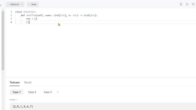 Shuffle the Array - daily leetcode problem - leetcode 1470 - in python - google interview question смотреть онлайн