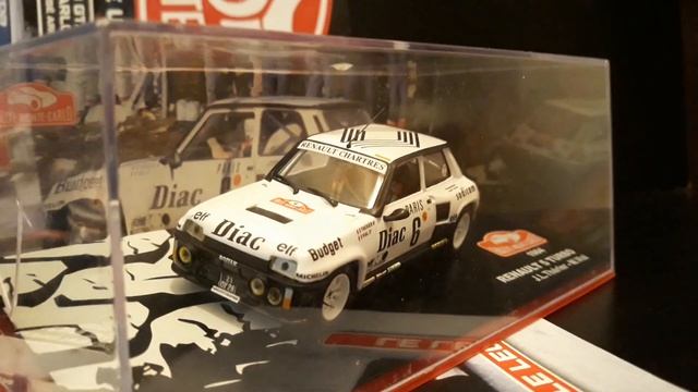 1:43 collection car RENAULT 5 TURBO RALLY 1982 1984 смотреть онлайн
