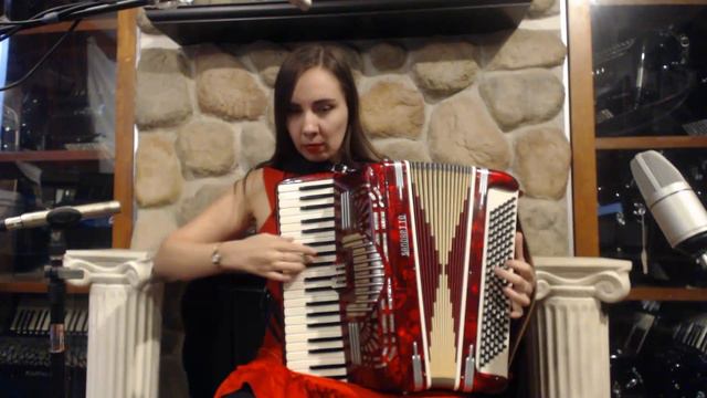 5445 - Red Sandretto Castelfidardo Piano Accordion LM 41 120 $799 смотреть онлайн