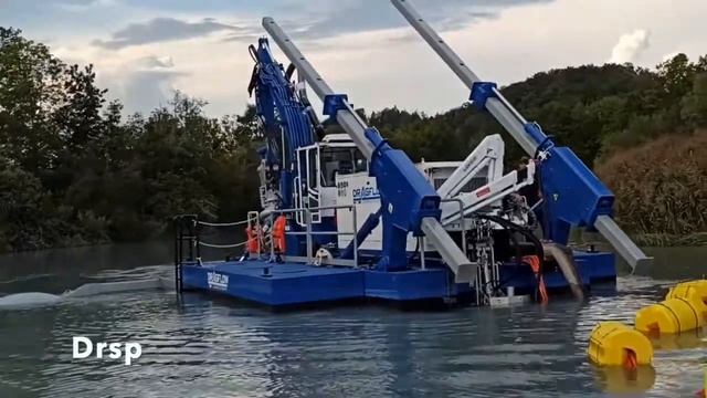 Земснаряд DRSP Dredger от DRAGFLOW → Www.DragFlow.ru