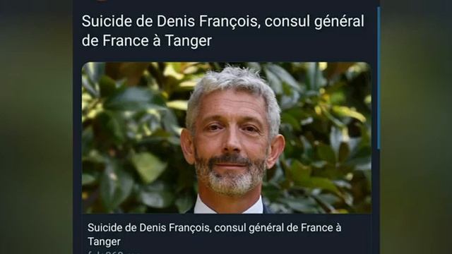 Suicide de Denis François consulat de France à tanger смотреть онлайн