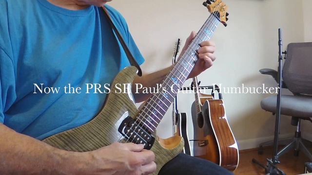 Squier Bullet Telecaster vs PRS SE Paul's Guitar - The Beatles: Old Brown Shoe guitar solo смотреть онлайн