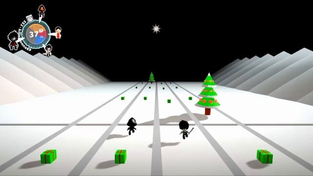 Christmas 3D Run Mini-Game ( LittleBigPlanet 3 ) ft Mysoul, Tiger, Jeff смотреть онлайн
