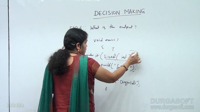 C Language faqs | Decision Making || Q6.What is the output of the following program|by Santoshi смотреть онлайн