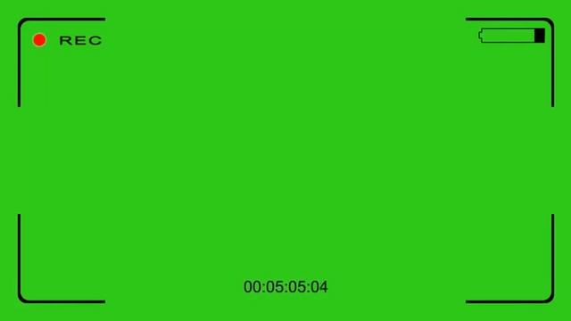 Видеокамера Rec Футаж хромакей на зеленом фоне Footage on green background Chrom смотреть онлайн