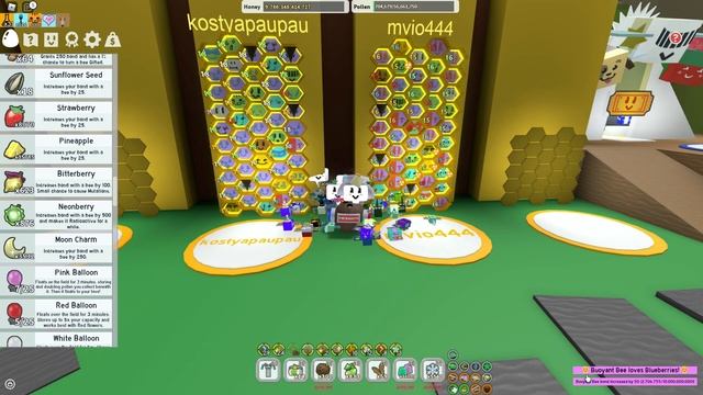 ЧЕМ КОРМИТЬ ПЧЁЛ ЧТОБЫ ОДАРИТЬ ИХ В СИМУЛЯТОРЕ ПЧЕЛОВОДА! HOW TO FEED BEES IN BEE SWARM SIMULATOR! смотреть онлайн