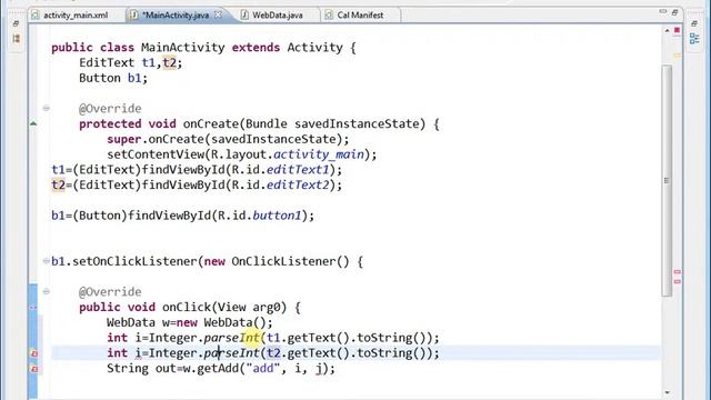 Soap based webservice and access in android part 2 смотреть онлайн