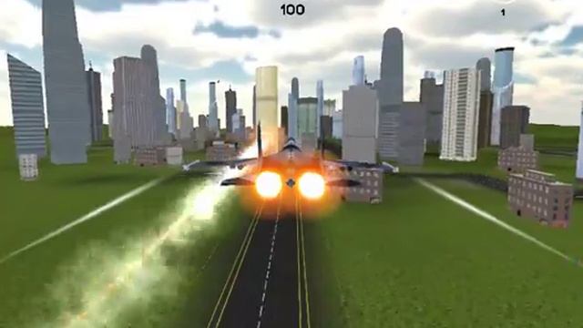 Игра Воздушный бой в городе