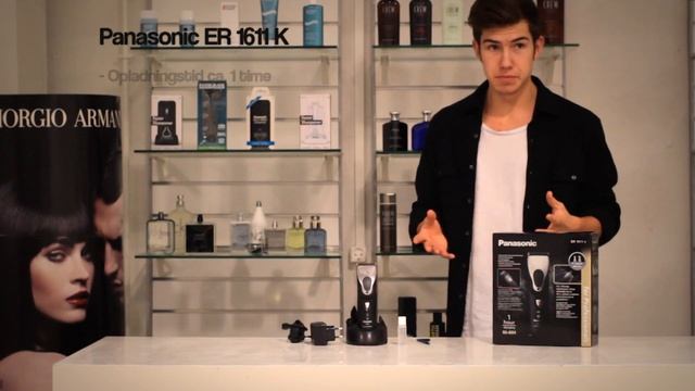 Panasonic ER 1611 K Hårtrimmer - Made4men.dk Produktvideo смотреть онлайн