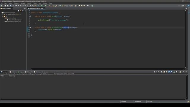 Java Tutorials - 41 Dependencies смотреть онлайн
