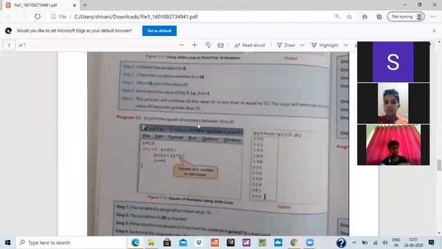 Class 7 chapter 7 Iterative statement in python conti. смотреть онлайн