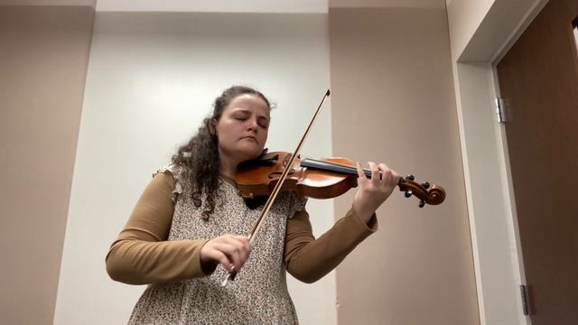 Bach Partita No. 2 in D minor: Allemande