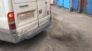 часть 4 Форд Транзит 2.0 тд чёрный дым при нажатии газа