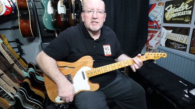 Fender American Original 60s Telecaster Thinline 2019 Natural смотреть онлайн