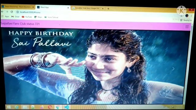 React js Carousal slider Saipallavi Love story image profile photo whatsapp status ??? смотреть онлайн