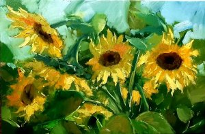Подсолнухи
