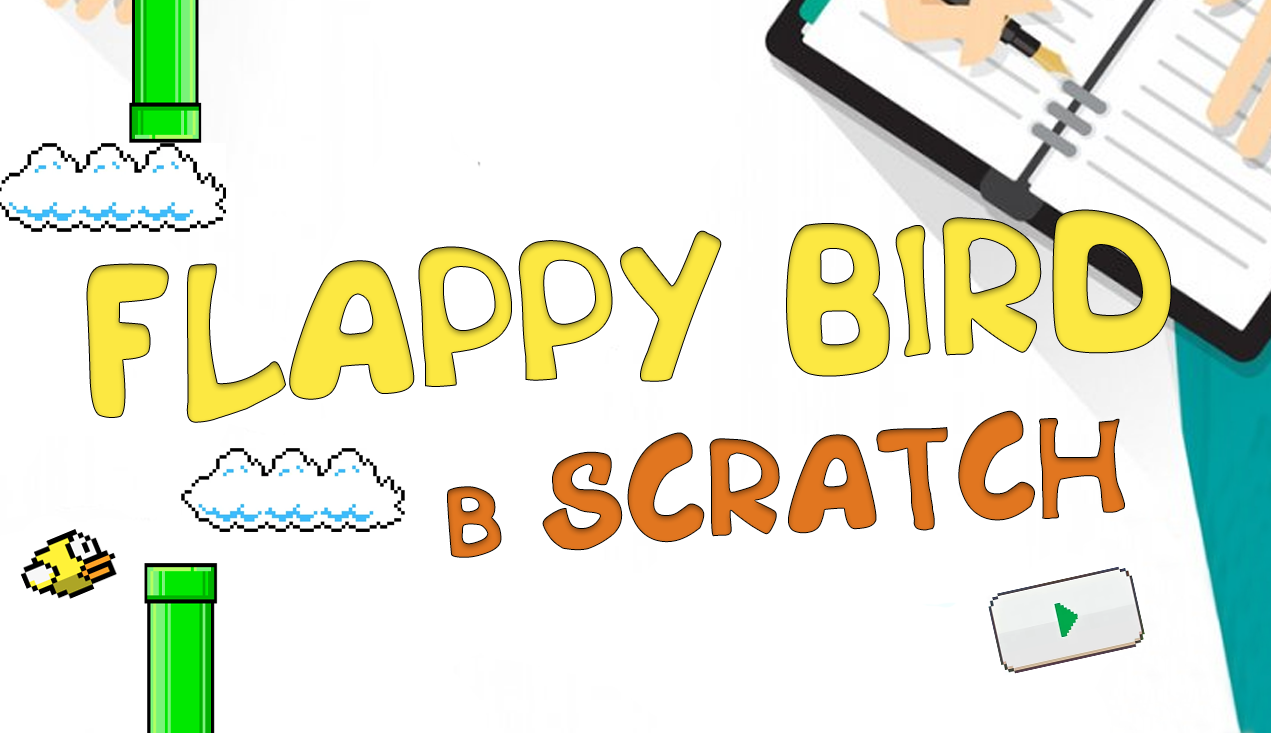 Создаем игры в Scratch - Flappy bird смотреть онлайн