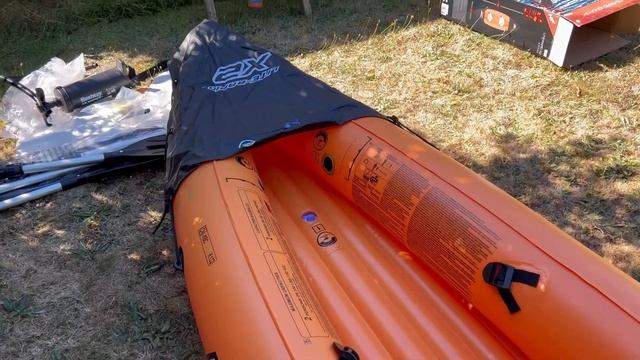 My first Bestway Hydro-Force Rapid X2 Kayak. Set up & overview. смотреть онлайн