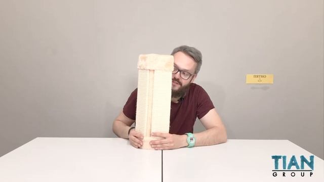 Когтеточка для кошек TRIXIE (Трикси) угловая, с креплением на стену, 23x49см (43191) LIVE Обзор смотреть онлайн