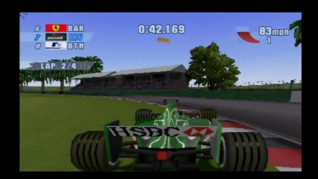 F1 Championship Season 2000 (PS1)(2000) Intro + Gameplay (HD) смотреть онлайн