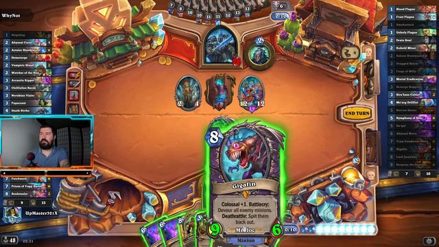 👑77% Winrate…Excavate Warlock Fast ride to Diamond 5 - Hearthstone Badlands смотреть онлайн