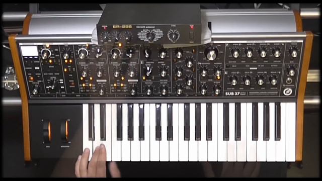 MOOG SUB 37 with OUTBOARD FX | JAMMING | Synthcloud смотреть онлайн