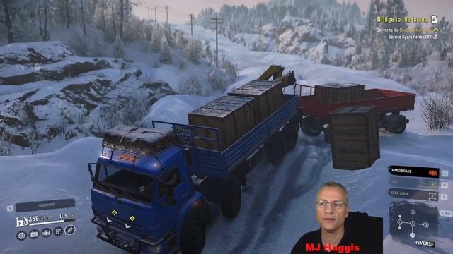 Snowrunner Ep 275 Bridge to the Island смотреть онлайн