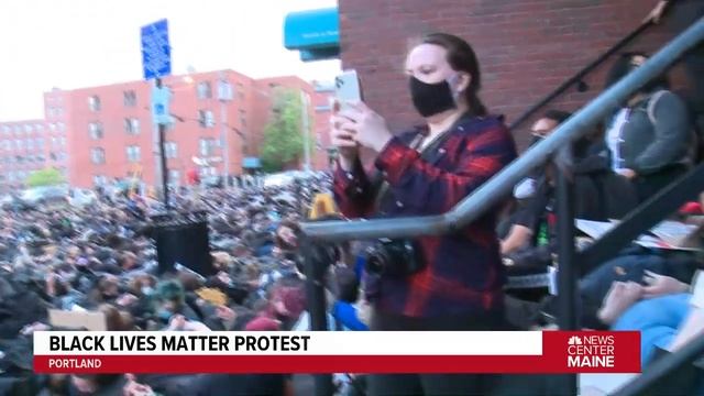 Bangor Black Lives Matter Protest At Bangor PD
