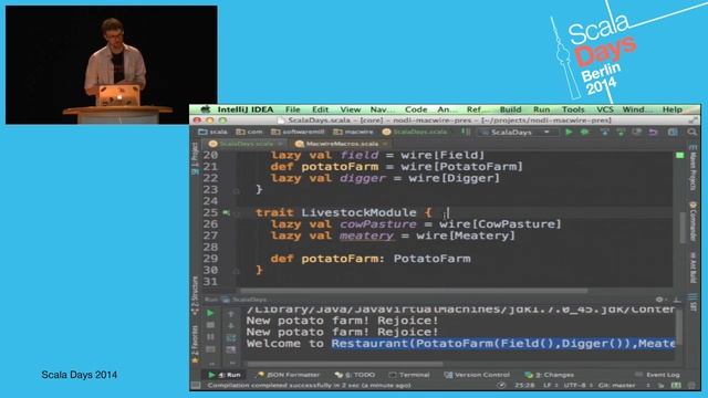 The no-framework Scala Dependency Injection Framework смотреть онлайн