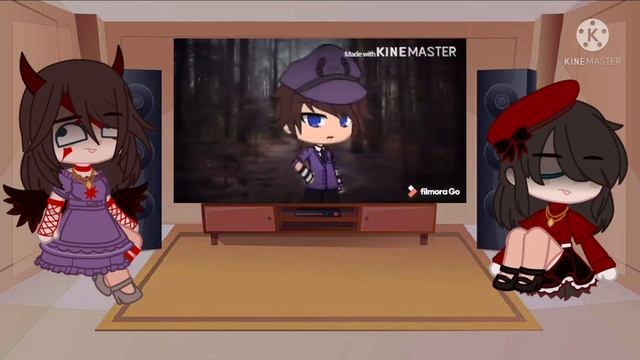 Michael's Real Mother Reacts To The Afton Family || FNAF AU смотреть онлайн