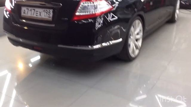 Nissan Teana локальный ремонт притертостей на заднем бампере. смотреть онлайн