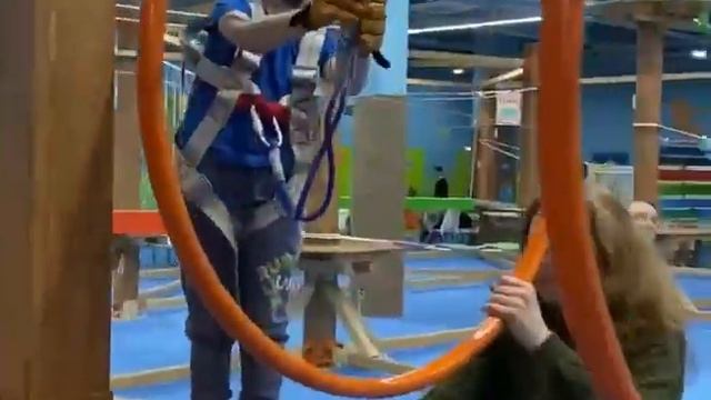 Веревочный парк Веселый остров. смотреть онлайн
