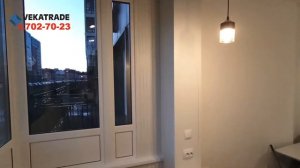 Объединение балкона. Переделываем балкон в комнату в ЖК Солнечный город, Ветеранов 171-5 в СПб