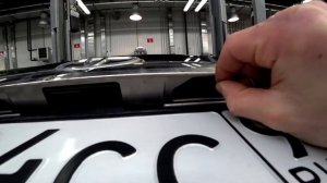 Camry 50. Замена подсветки номера.