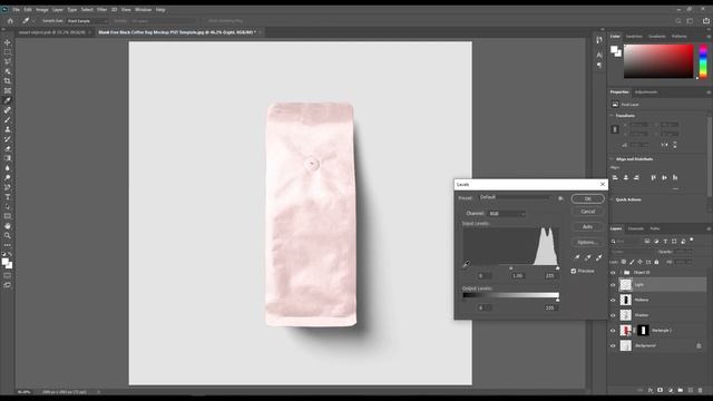 How to make a Paper Coffee Bag Mockup| Photoshop Mockup Tutorial смотреть онлайн