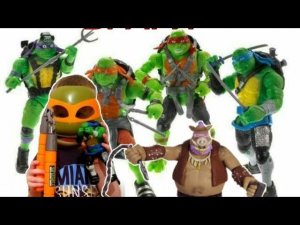 Черепашки-ниндзя.Различные фигурки Черепашек ниндзя.Бибоп и Рокстеди.Крэнг и Шредер.