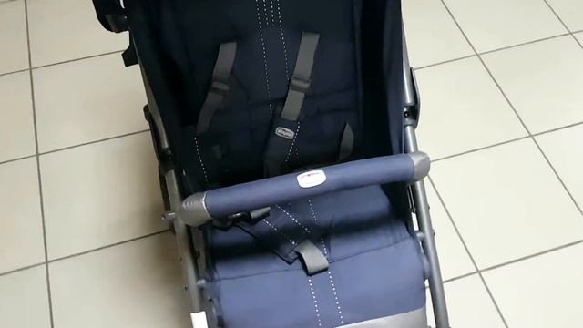 Обзор Chicco. Прогулочная коляска CHICCO Lite Way Top Denim. Арт. 79548.09. смотреть онлайн