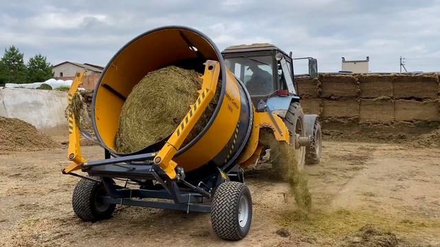 Качественный корм для скота | Elho RotorCutter 1800 #корм #скот #надой #сено #ферма #бык #elho смотреть онлайн