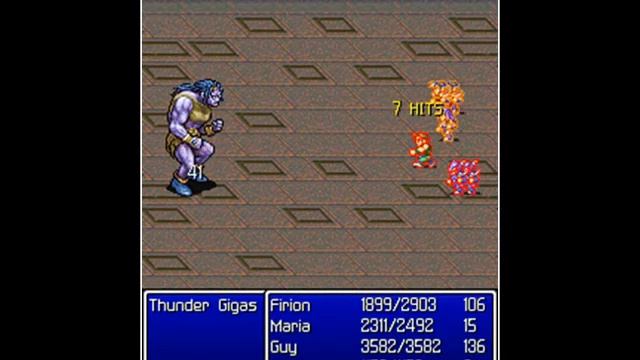 Final Fantasy II (Mobile/Java) - Thunder Gigas смотреть онлайн