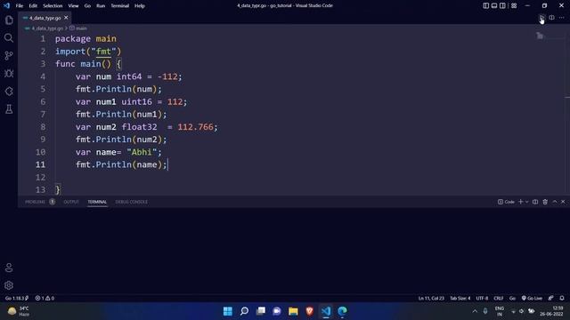 Golang Tutorial | Learn Golang In 1 Video | In Hindi (With notes & Source Code) смотреть онлайн