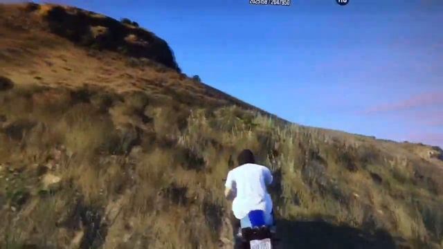 Краштест мотоцикла в GTA 5 (1 часть) смотреть онлайн