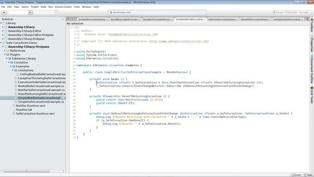 Safe Coroutine Introduction смотреть онлайн