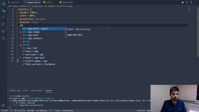 Верстка сайта LP часть №5 Section Counter смотреть онлайн