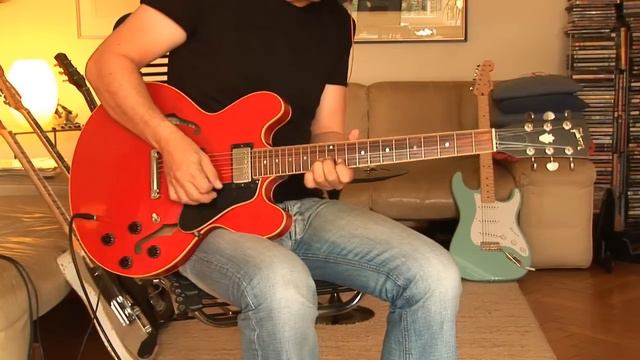 1987 Gibson ES-335 Dot RI, cherry Part2 смотреть онлайн