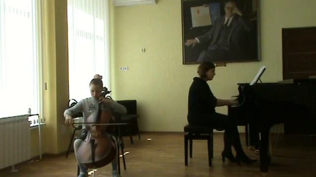 С. Воинов Вариации на украинскую тему. Дарья Сердюкова (виолончель). Концертмейстер Е.Г. Хаустова. смотреть онлайн